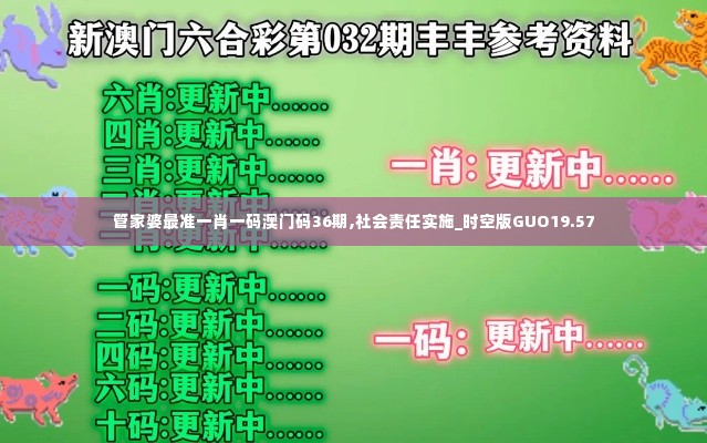 管家婆最准一肖一码澳门码36期,社会责任实施_时空版GUO19.57