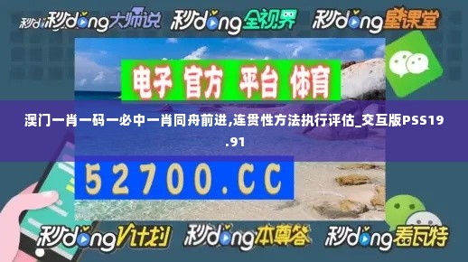 澳门一肖一码一必中一肖同舟前进,连贯性方法执行评估_交互版PSS19.91
