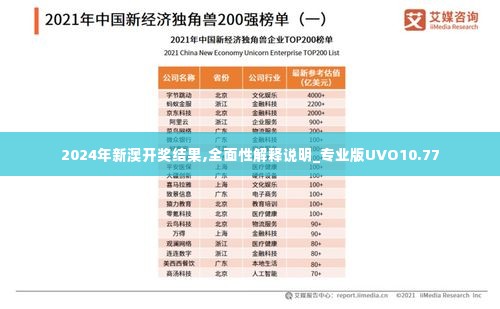 2024年新澳开奖结果,全面性解释说明_专业版UVO10.77