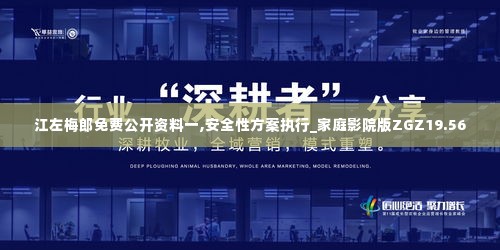 江左梅郎免费公开资料一,安全性方案执行_家庭影院版ZGZ19.56
