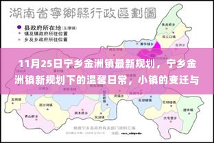 宁乡金洲镇新规划揭秘,小镇变迁与温馨日常的故事