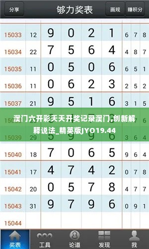 澳门六开彩天天开奖记录澳门,创新解释说法_精英版JYO19.44