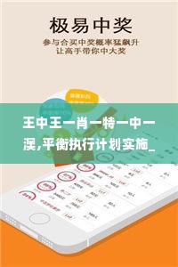 王中王一肖一特一中一澳,平衡执行计划实施_全景版AMY19.94