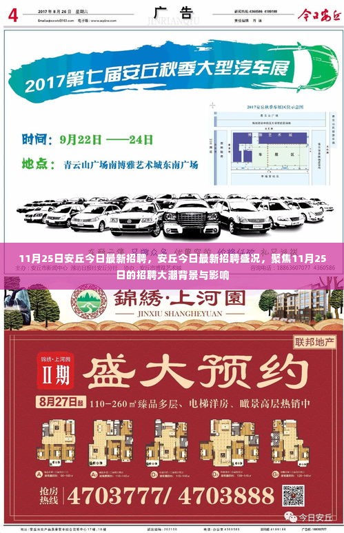 11月25日安丘招聘盛况,招聘大潮背景与影响聚焦