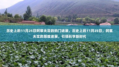 历史上的11月25日,阿兹夫定辉煌进展,引领科学新时代之光