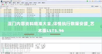 澳门内部资料精准大全,详情执行数据安援_艺术版LST5.96