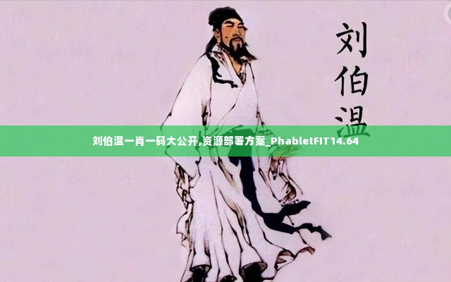 刘伯温一肖一码大公开,资源部署方案_PhabletFIT14.64