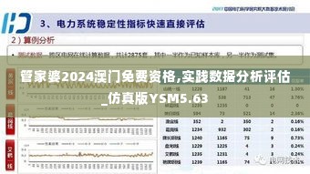 管家婆2024澳门免费资格,实践数据分析评估_仿真版YSM5.63