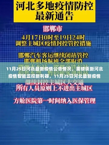 河北疫情公告重磅更新,智能监控新利器揭秘