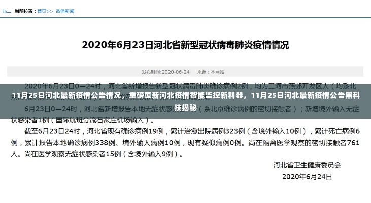 河北疫情公告重磅更新,智能监控新利器揭秘