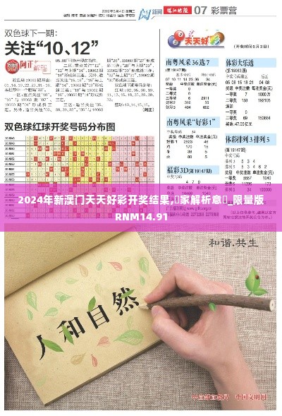 2024年新澳门天天好彩开奖结果,專家解析意見_限量版RNM14.91