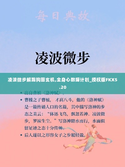 凌波微步解跑狗图玄机,全身心数据计划_授权版FKX5.20
