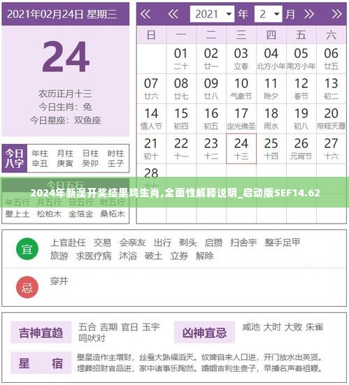 2024年新澳开奖结果鸡生肖,全面性解释说明_启动版SEF14.62