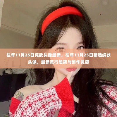 精选纯欲头像,往年11月25日流行趋势与创作灵感大放送