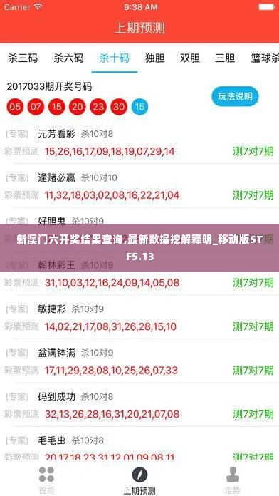 新澳门六开奖结果查询,最新数据挖解释明_移动版STF5.13