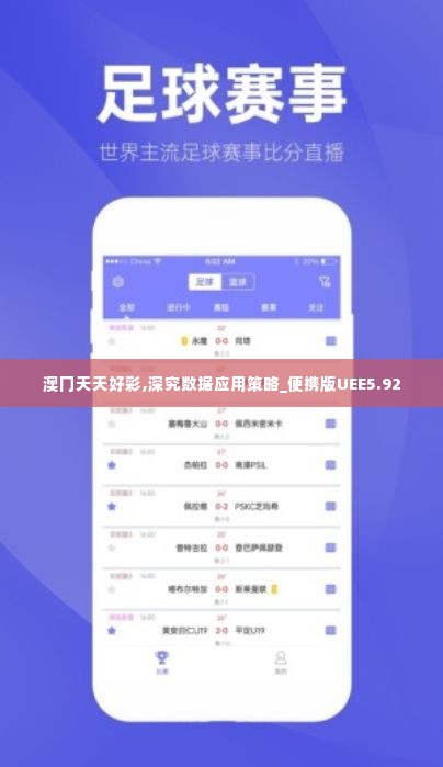 澳冂天天好彩,深究数据应用策略_便携版UEE5.92