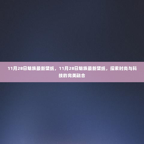 探索时尚与科技的完美融合,魅族最新壁纸发布于11月28日