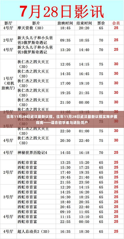 往年11月28日武汉最新议程,往年11月28日武汉最新议程实施步骤指南——适合初学者与进阶用户