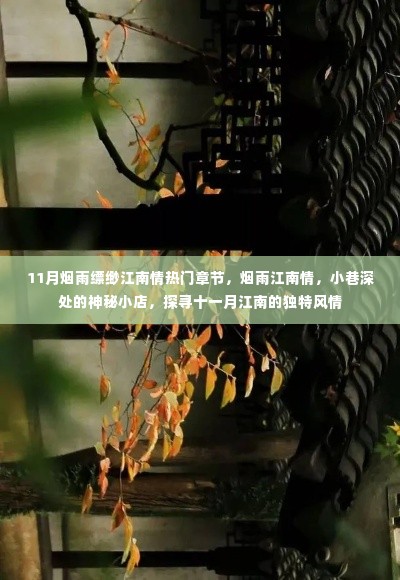 探寻十一月江南烟雨情,小巷深处的神秘小店与独特风情