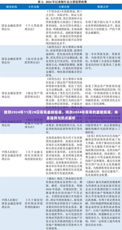 霉霉未来趋势揭秘,2024年最新报道及热点解析