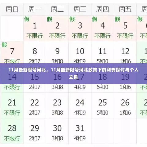 河北11月最新限号政策,利弊探讨与个人立场分析