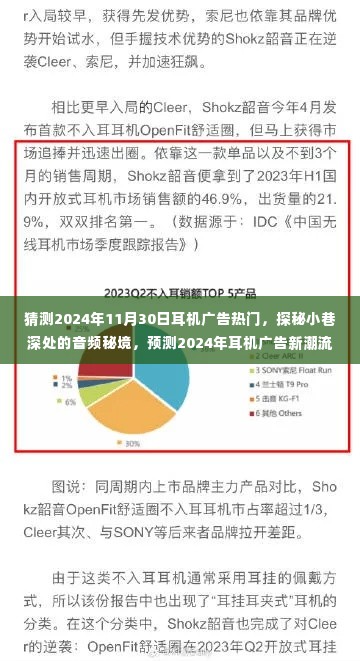 探秘音频秘境,预测2024年耳机广告新潮流与热门趋势揭秘