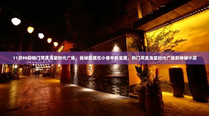 揭秘热门双流海棠时代广场,小巷宝藏神秘小店之旅