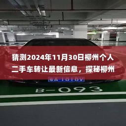 探秘柳州隐秘小巷,揭秘二手车转让市场最新动态与特色小店——2024年柳州二手车转让最新信息猜想