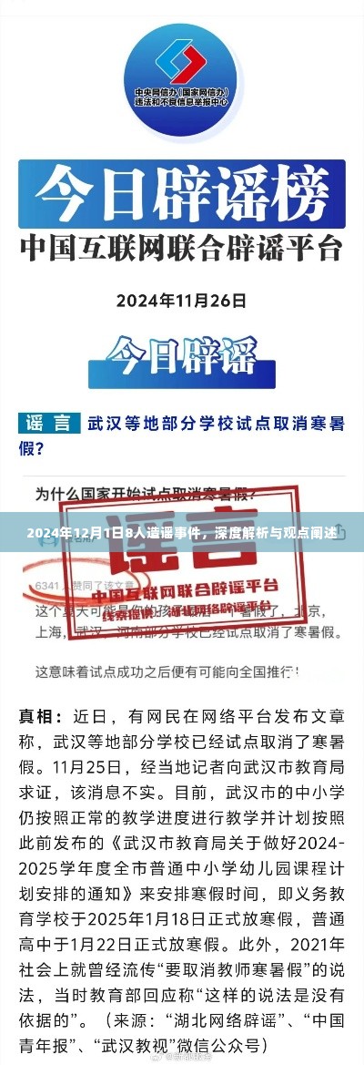 2024年12月1日八人造谣事件,深度剖析与观点碰撞