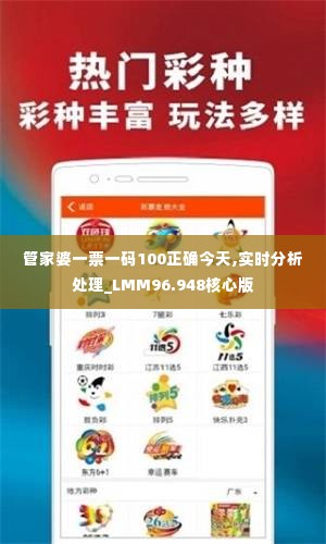 管家婆一票一码100正确今天,实时分析处理_LMM96.948核心版
