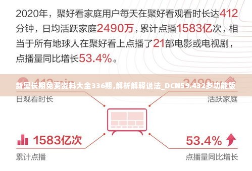 新奥长期免费资料大全336期,解析解释说法_DCN59.432多功能版