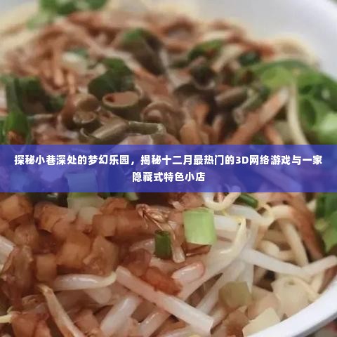 探秘梦幻乐园,揭秘十二月热门3D网游与隐藏特色小巷店铺