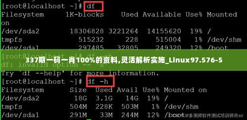 337期一码一肖100%的资料,灵活解析实施_Linux97.576-5