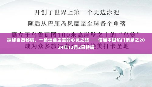 探秘自然秘境,心灵之旅启程——信通中国热门消息特辑(XXXX年XX月XX日)