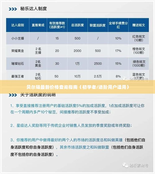 贝尔链最新价格查询指南,适合初学者与进阶用户的全面指南