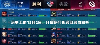 叶檀热门视频回顾与解析,历史篇(12月2日)