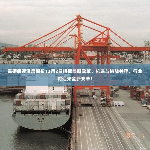 重磅解读,最新招标政策引领行业变革,机遇与挑战并存!