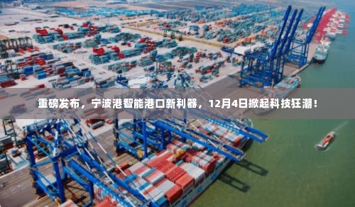 宁波港智能港口新利器揭秘,科技狂潮即将掀起!