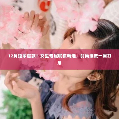 时尚女生专属昵称精选,潮流爆款一网打尽(12月独家推荐)