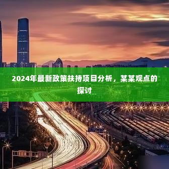 关于扶持项目分析,探讨未来政策走向与某某观点下的机遇与挑战