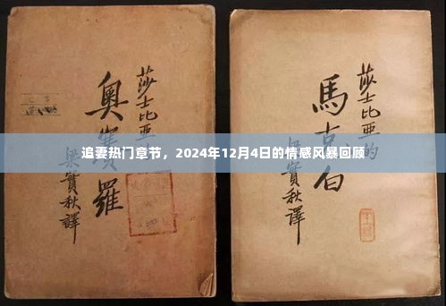 追妻情感风暴回顾,热门章节揭秘,2024年12月4日的情感激荡之夜