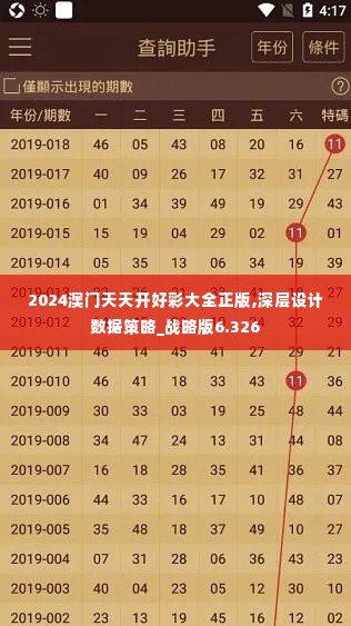 2024澳门天天开好彩大全正版,深层设计数据策略_战略版6.326