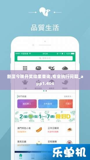 新澳今晚开奖结果查询,专业执行问题_app1.404