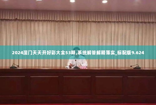 2024澳门天天开好彩大全53期,系统解答解释落实_标配版9.624