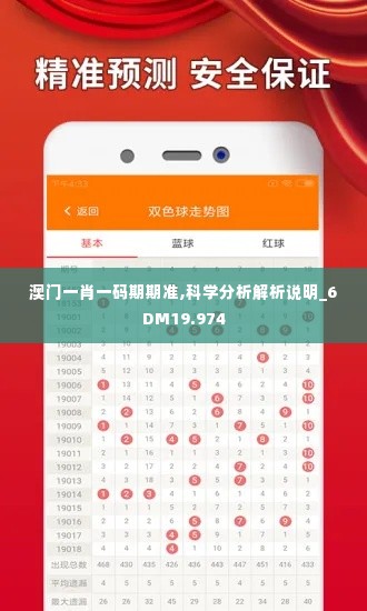 澳门一肖一码期期准,科学分析解析说明_6DM19.974