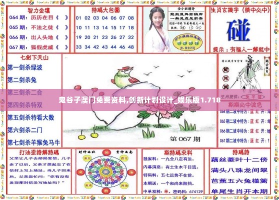 鬼谷子澳门免费资料,创新计划设计_娱乐版1.718
