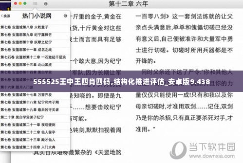 555525王中王四肖四码,结构化推进评估_安卓版9.438
