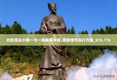 刘伯温白小姐一马一肖期期中特,调整细节执行方案_S15.775