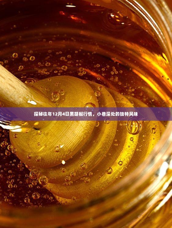 探秘往年12月4日黑胡椒行情,小巷深处的独特风味揭秘