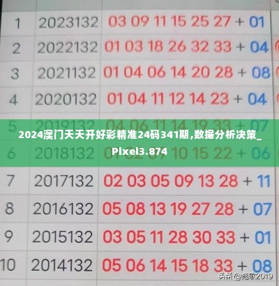 2024澳门天天开好彩精准24码341期,数据分析决策_Pixel3.874